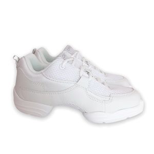 Capezio White DS11 Fierce Dansneakers Dance Sneakers Shoes Size 4 NEW